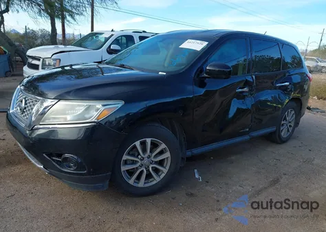2014 Nissan Pathfinder S z USA, uszkodzony, nr VIN 5N1AR2MN9EC669042